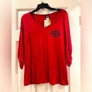 Harley Davidson 3/4 Sleeve NWT Mesium